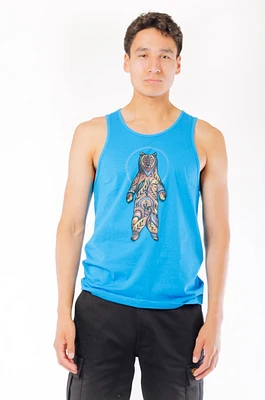Colourful Standing Bear Tank