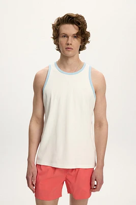 Contrast Rib Tank