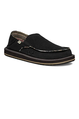 Donny Hemp 2 Tone Slip-On Shoes
