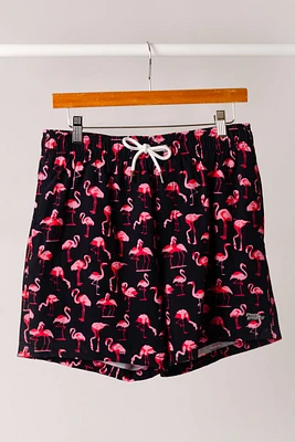 Flamingo Pool Party Swim Shorts