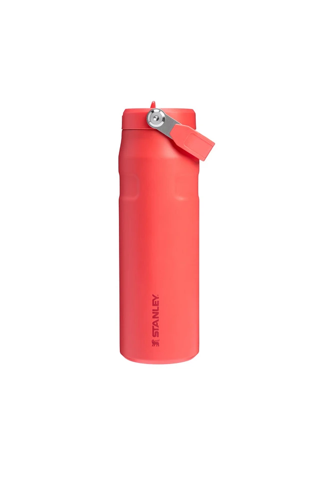 Iceflow Flip Straw 2.0 Bottle 24 oz - Hot Coral