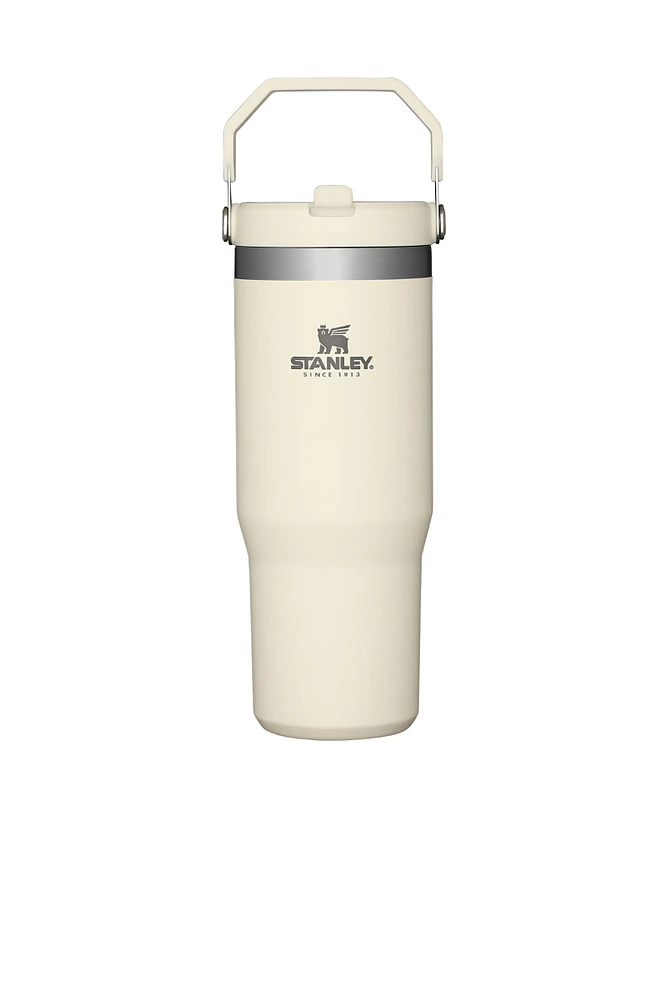 Iceflow Flip Straw Tumbler 30 oz - Cream
