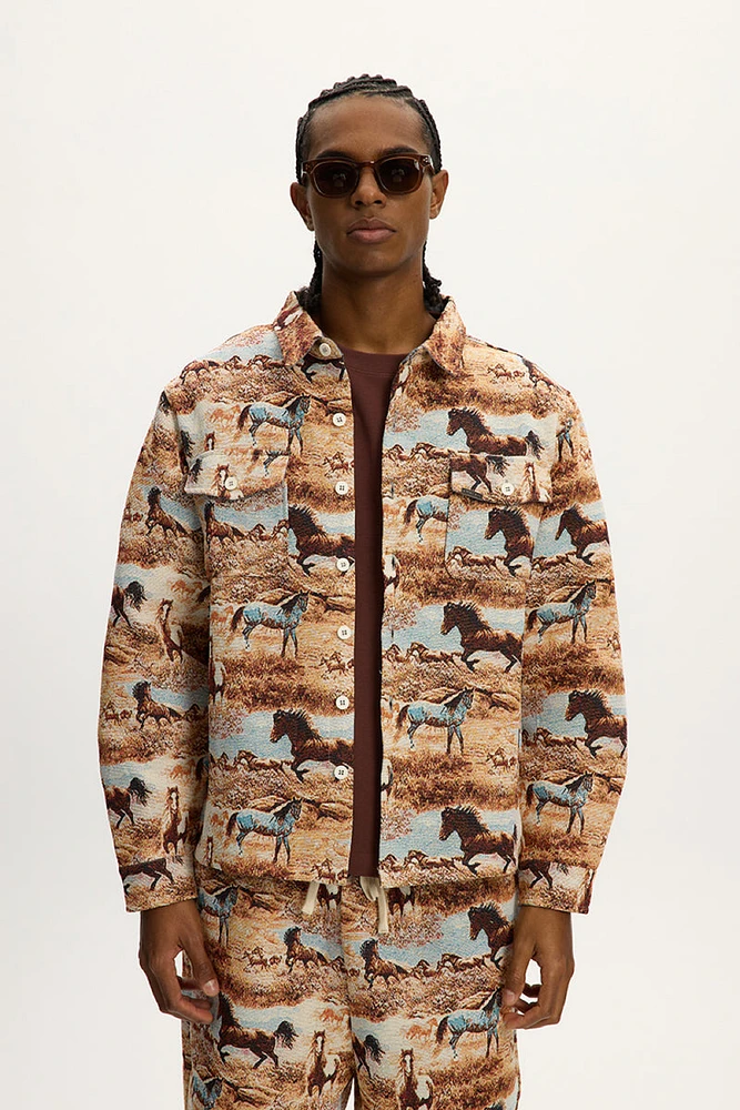 Jacquard Jacket