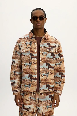 Jacquard Jacket