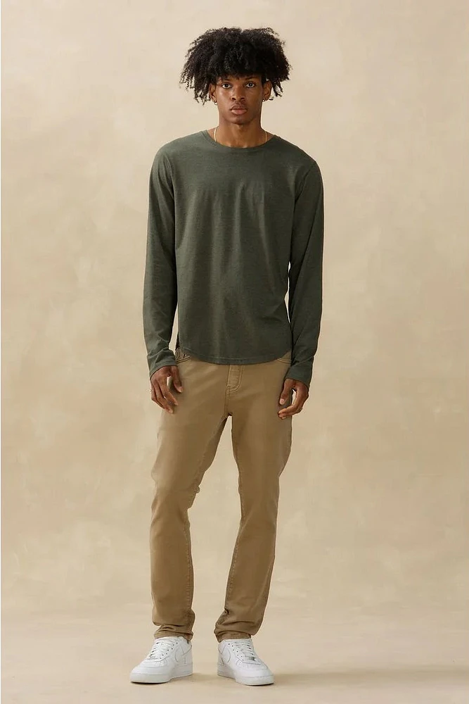 Long Sleeve Eazy Scoop Tee