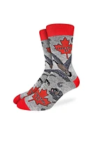 Mean Canada Goose Sock