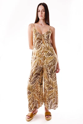 Palm Leaves Jumpsuit