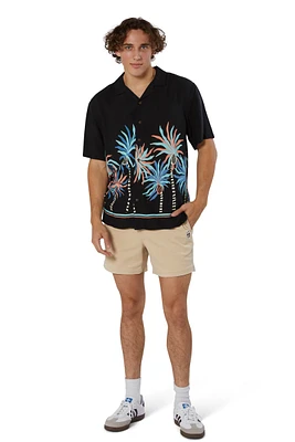Palms & Borders Short Sleeve Shirt