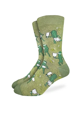 Pickles Playing Pickleball Sock