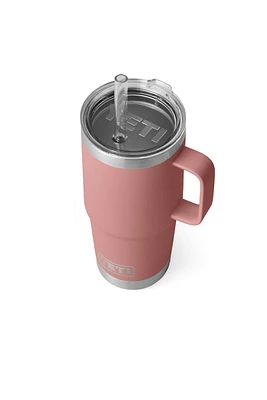 Rambler 25 oz Straw Mug - Sandstone Pink