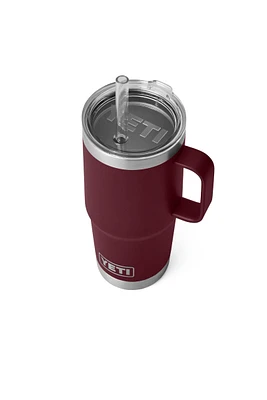Rambler 25 oz Straw Mug - Wild Vine Red