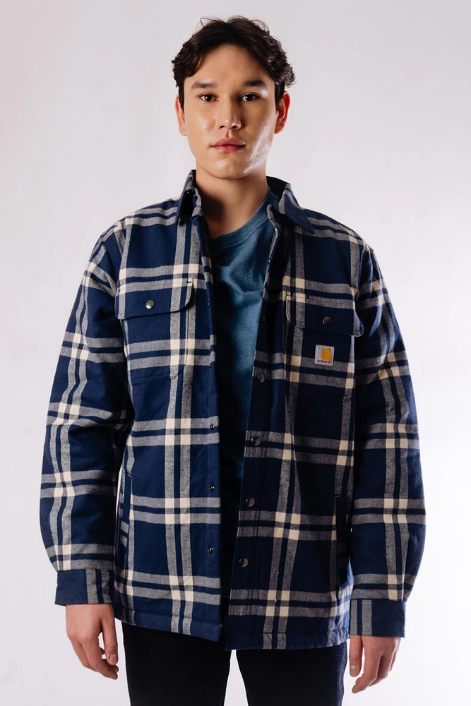 Relaxed Sherpa Lined Flannel