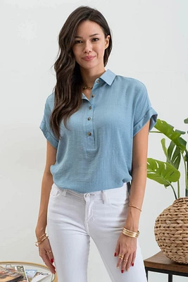 Selesta Short Sleeve Blouse