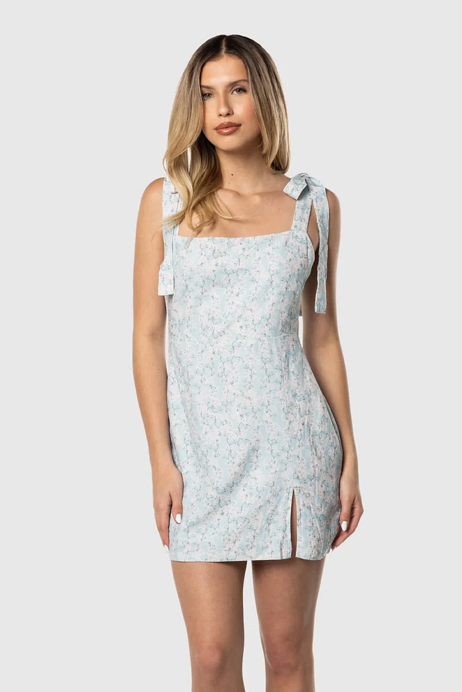Shoulder Tie Dress
