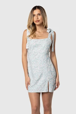 Shoulder Tie Dress