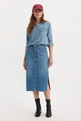 Side Slit Skirt