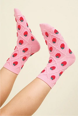 Strawberry Sock