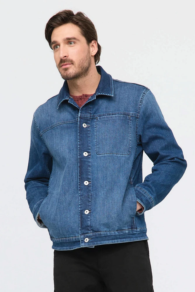 Tech Fleece Denim Jacket