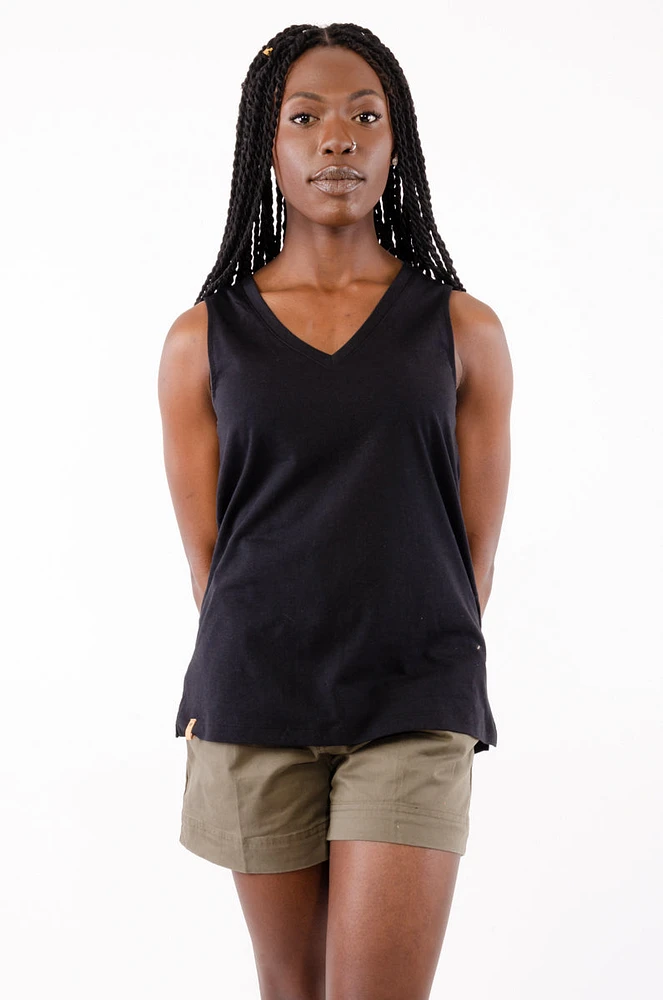 TreeBlend V-Neck Tank