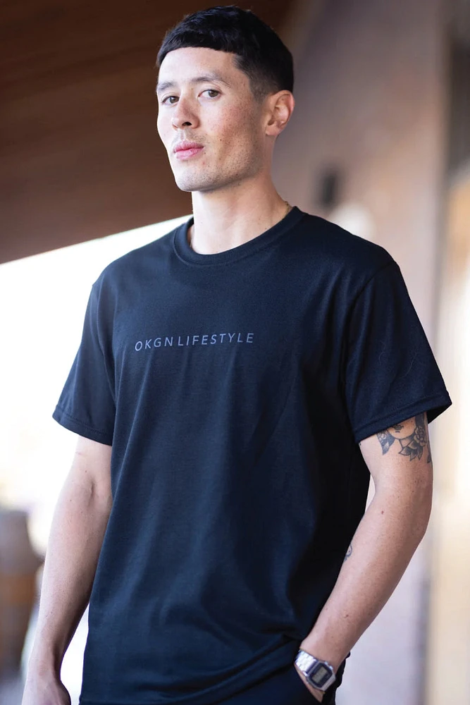 Unisex Black OKGN Lifestyle Tee