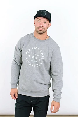 Unisex Grey Community Crewneck