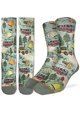 Vintage Camping Sock
