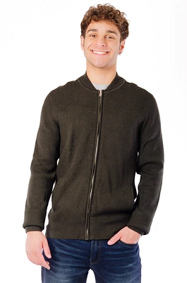 Zip Knit Cardigan