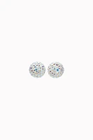 8mm Sparkle Ball Earrings