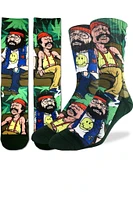 Cheech & Chong On Couch Sock