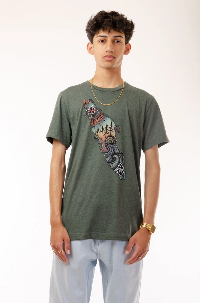 Colourful Vancouver Island Tee