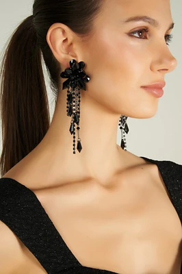 Boucles d'oreilles pendantes avec pierres - C1092 - VENTE FINALE