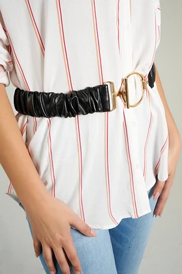 Ceinture élastique à boucle ronde - B800