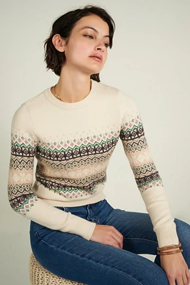 Chandail jacquard - FAVA1-X2 (E-A8) VENTE FINALE