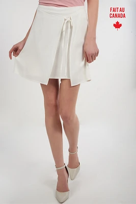 Short wrap skirt - CHANTAL (R-A16)
