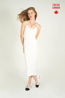Robe midi côtelée - FEDRA (R-C11) VENTE FINALE