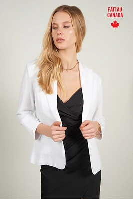 Three-quarter sleeve blazer - MAXIME (R-C8)