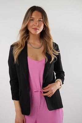 Three-quarter sleeve blazer - LENA-R2 (R-C10)