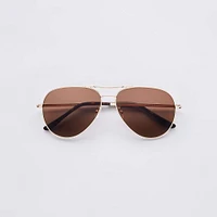 Maverick Sunglasses - Gold 