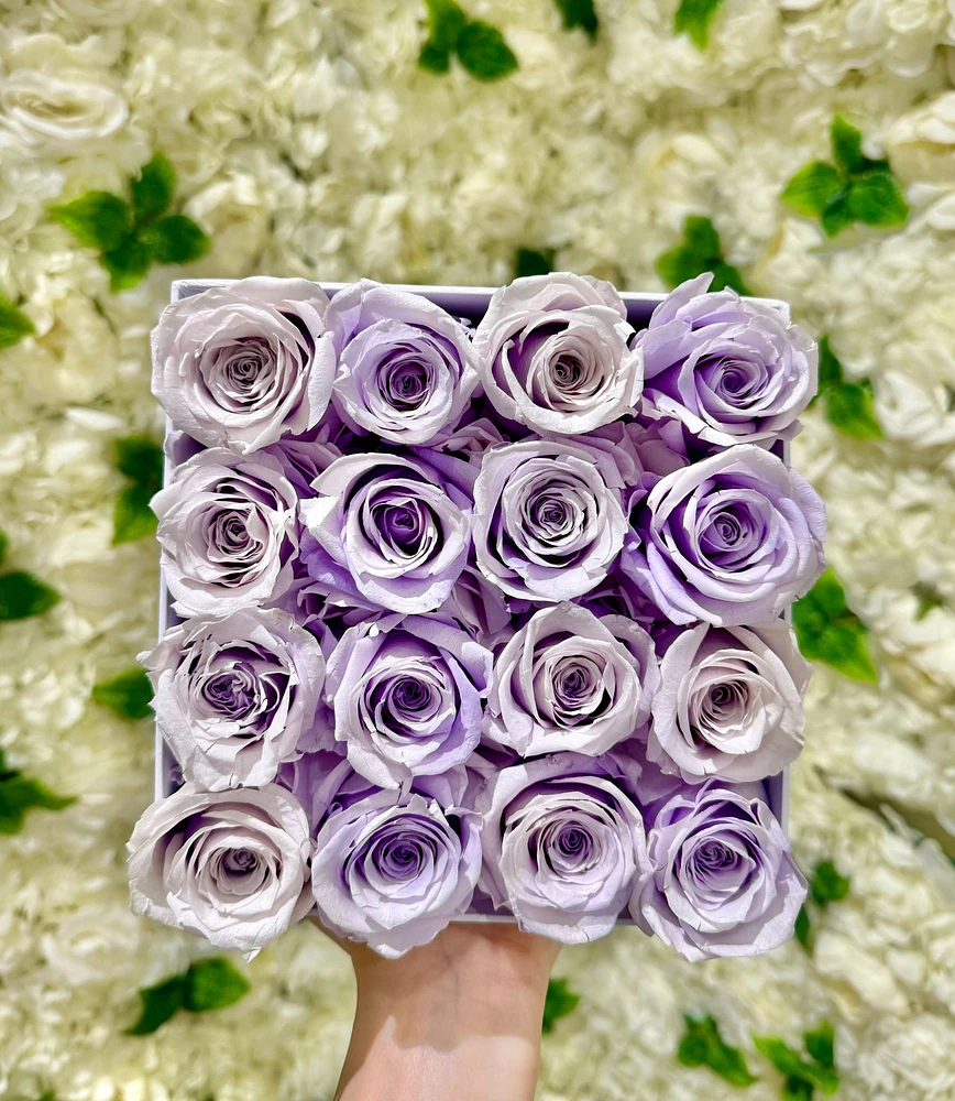 White Prestige Square Box
