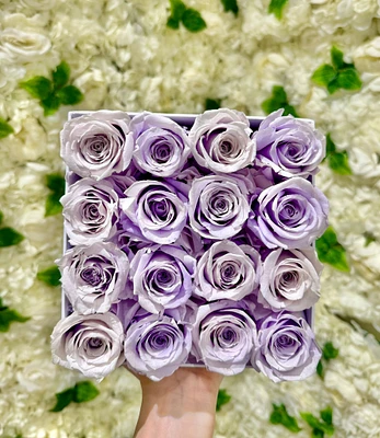 White Prestige Square Box