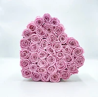 Suede Signature Heart Box