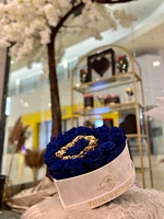 Suede Signature Heart Box
