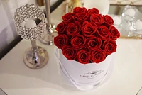 Romance Red Classic Rose Bucket