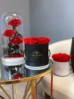 Amore Round Rose Bucket