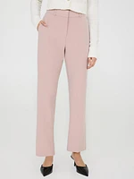 Straight Leg Mid-Rise Pants