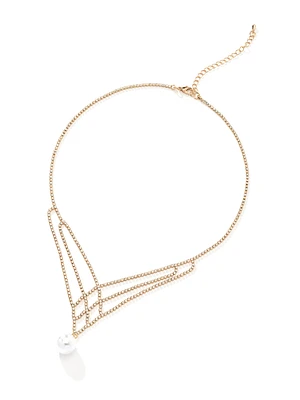 Mesh Collar Necklace