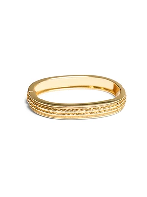 Engraved Square Cuff Bracelet