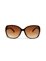 Oversized Round Frame Sunglasses