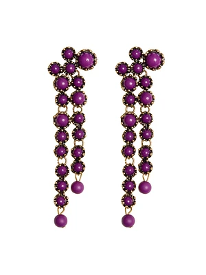 Boucles d'oreilles linéaires