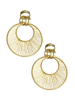 Statement Wire Hoop Earrings